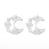 Non-Tarnish 201 Stainless Steel Pendants STAS-N090-LA981-1-2