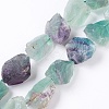 Natural Fluorite Beads Strands G-I230-01-2