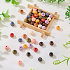 60Pcs Wood Beads WOOD-TA0002-79B-5