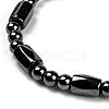 Magnetic Hematite Bracelets X-BJEW-Q005-3