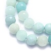 Natural Amazonite Beads Strands G-K310-A02-8mm-3