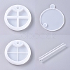 DIY Round Layered Rotating Storage Box Sets DIY-WH0163-15-1