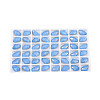 K9 Glass Rhinestone Cabochons MRMJ-N029-23-04-2
