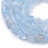 Natural Aquamarine Beads Strands G-P433-06B-01-3