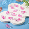12Pcs Luminous Translucent Resin Sea Animal Cabochons RESI-TA0004-56B-5