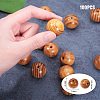 Round Wood Beads WOOD-PH0008-55B-2