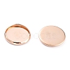 304 Stainless Steel Cabochon Settings STAS-Y001-12D-RG-3