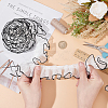 Polyester Pleated Lace Trim SRIB-FG0001-08-3