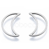 Non-Tarnish 201 Stainless Steel Linking Rings STAS-N090-T10-1-1