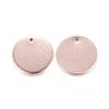 Ion Plating(IP) 304 Stainless Steel Charms STAS-G122-23RG-2