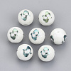 Electroplate Glass Beads EGLA-S178-11C-05-1