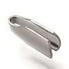 Tarnish Resistant 304 Stainless Steel Clamp Cord Ends STAS-P263-03C-P-1