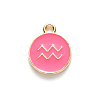 Alloy Enamel Pendants ENAM-S124-01B-03J-2