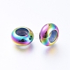 202 Stainless Steel Beads STAS-F148-9mm-07M-2
