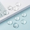 Transparent Glass Cabochons GGLA-R026-15mm-8