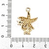 Alloy Rhinestone Pendants RB-CBA332B-06G-3