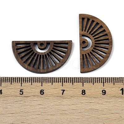 Walnut Wood Pendants WOOD-A025-03-1