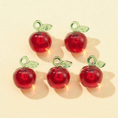 Transparent Korea Acrylic Pendants OACR-FS0001-43-1