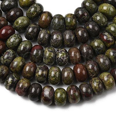 Natural Dragon Blood Beads Strands G-A280-A26-02-1