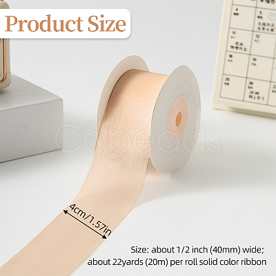 Polyester Ribbon for DIY Craft Gift Bouquet Wrapping Bow Making PW-WG8ABFF-04-1