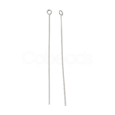 304 Stainless Steel Eye Pins STAS-K293-13P-0.6x60mm-1