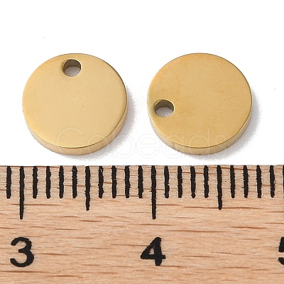 304 Stainless Steel Charms STAS-Q308-09C-G-1