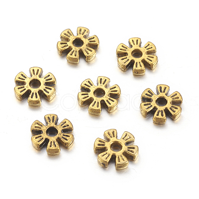 Alloy Spacer Beads PALLOY-R00742-AG-RS-1