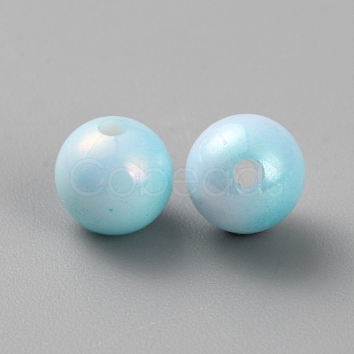 Opaque Acrylic Beads SACR-CJC0008-02F-1