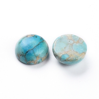 Natural Regalite/Imperial Jasper/Sea Sediment Jasper Cabochons G-G814-06B-1
