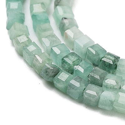 Natural Emerald Quartz Beads Strands G-H042-B32-01-1