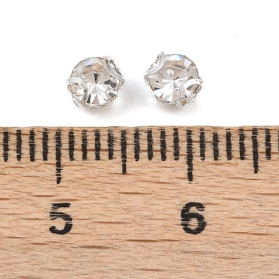 Flat Round Sew on Rhinestone Montee Beads STAS-B107-01A-01S-1