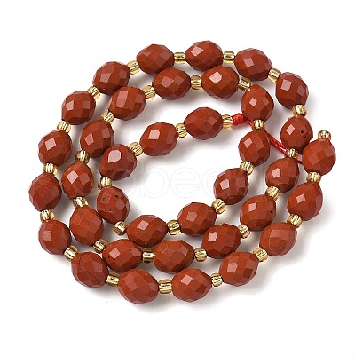 Natural Red Jasper Beads Strands G-F809-A50-01-1