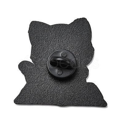 Cat Reading Book Enamel Pins LS-JEWB-I055-05EB-03-1