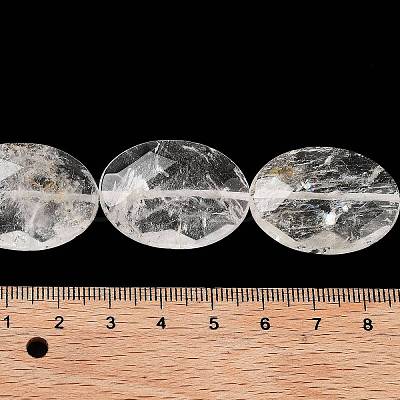 Natural Quartz Crystal Beads Strands G-B077-C03-01-1
