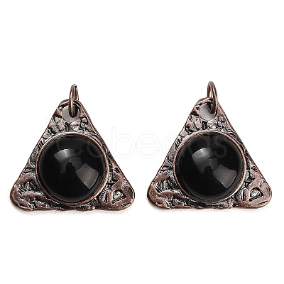 Natural Obsidian Pendants GG-CBACC2B-04R-02-1
