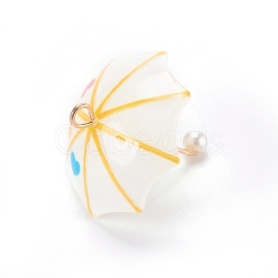 Resin Pendants LS-CRES-M007-04C-1