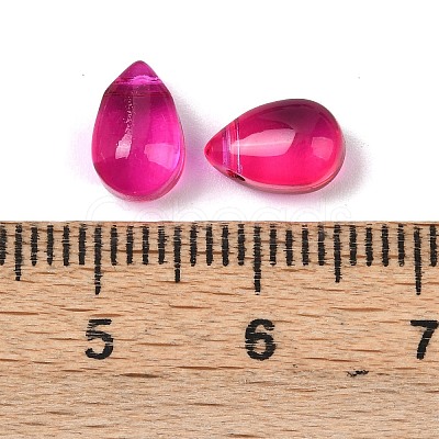 Transparent Glass Charms GLAA-L027-L04-01-1