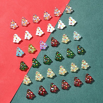 6Pcs Handmade Bumpy Glass Beads Strands LAMP-FS0001-16E-1
