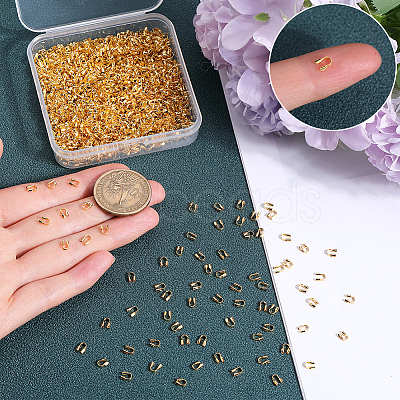 1200Pcs Brass Wire Guardian and Protectors KK-SP0001-98G-1