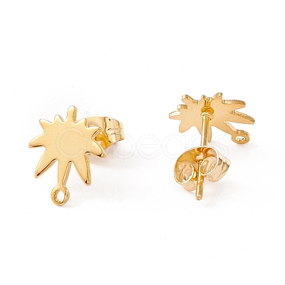 201 Stainless Steel Stud Earring Findings EJEW-A071-20G-1