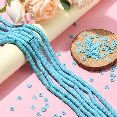 7 Strands 2 Styles Handmade Polymer Clay Beads CLAY-CJ0001-82-1