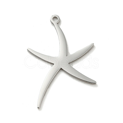 Non-Tarnish 304 Stainless Steel Pendants STAS-O005-02P-1