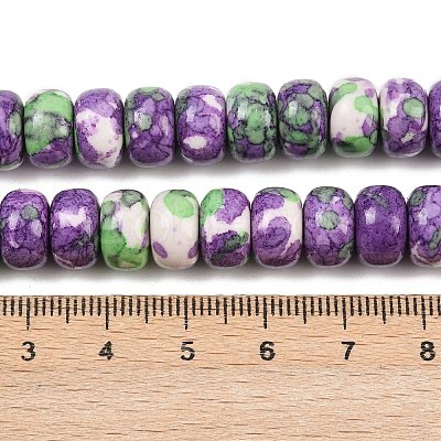 Dyed Synthetic Riverstone Beads Strands G-Z105-C01-01B-1