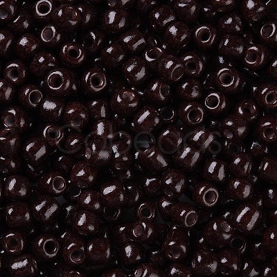 Baking Paint Glass Seed Beads SEED-US0003-4mm-K18-1
