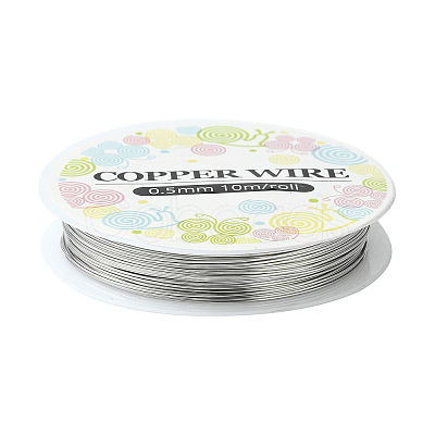 Round Copper Jewelry Wire CW0.5mm006-1