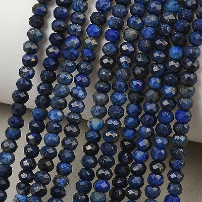 Natural Lapis Lazuli Beads Strands G-L587-B03-02-1