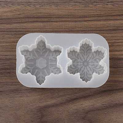 Christmas Theme DIY Snowflake Shape Silicone Candle Molds LS-SIMO-P010-B01-1