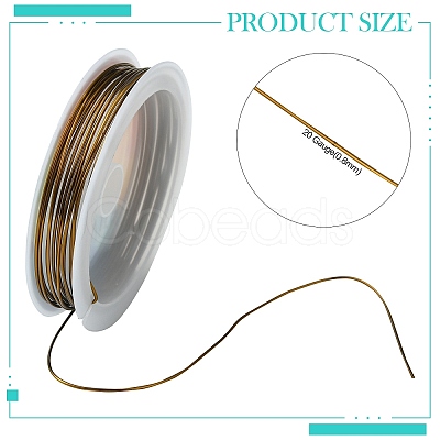 Copper Jewelry Wire CWIR-CW0.8mm-29-1