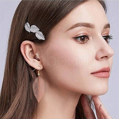 100Pcs Dried Flower Leaf Craft Supplies AJEW-CP0009-41C-1