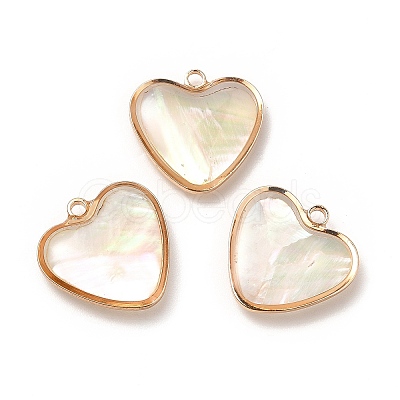 Brass Enamel Pendants KK-K252-10G-04-1